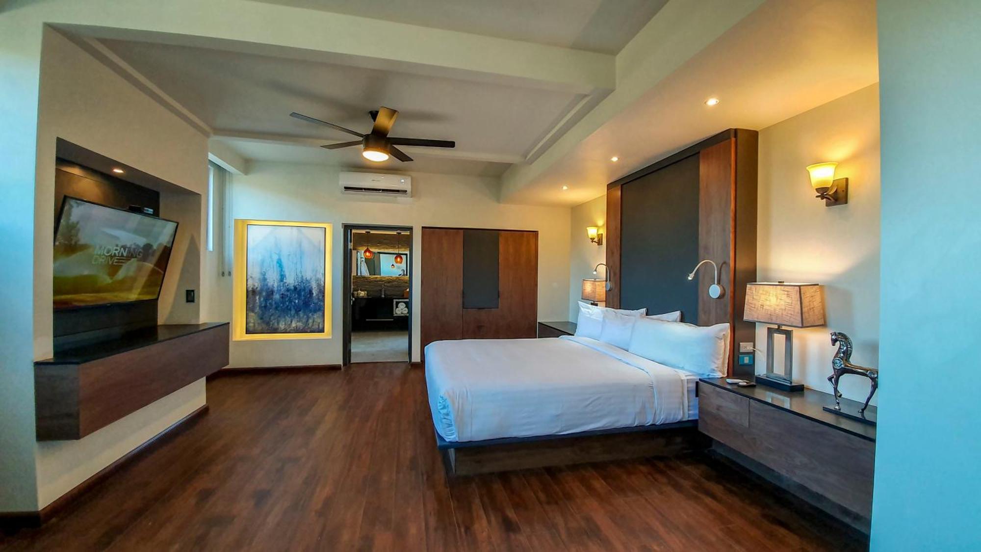 Entre Vinedos By Hotel Boutique فالي دي جوادالوبي الغرفة الصورة